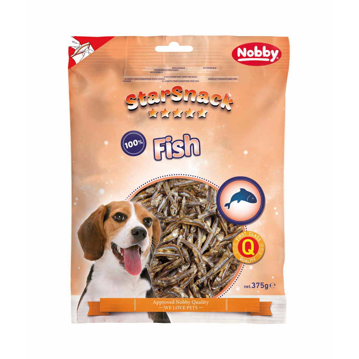 Starsnack Vis 375 GRAM